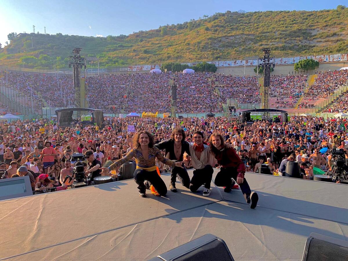 I Deshedus di Aprilia a Messina con Vasco - 