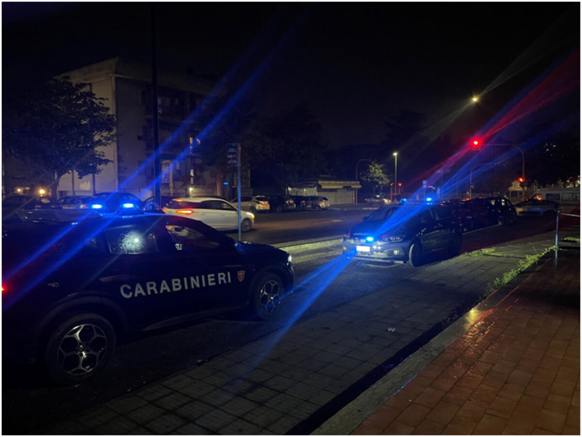 APRILIA - SPARI CONTRO UN NEGOZIO DI CARNI - 