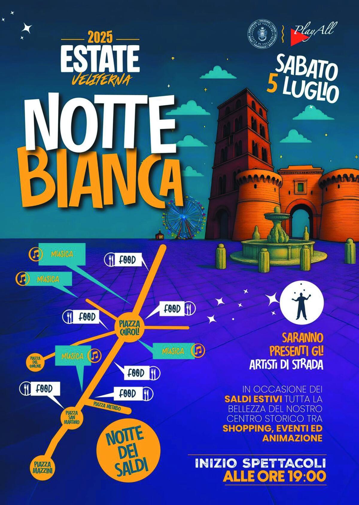 Velletri - Torna la Notte Bianca - 