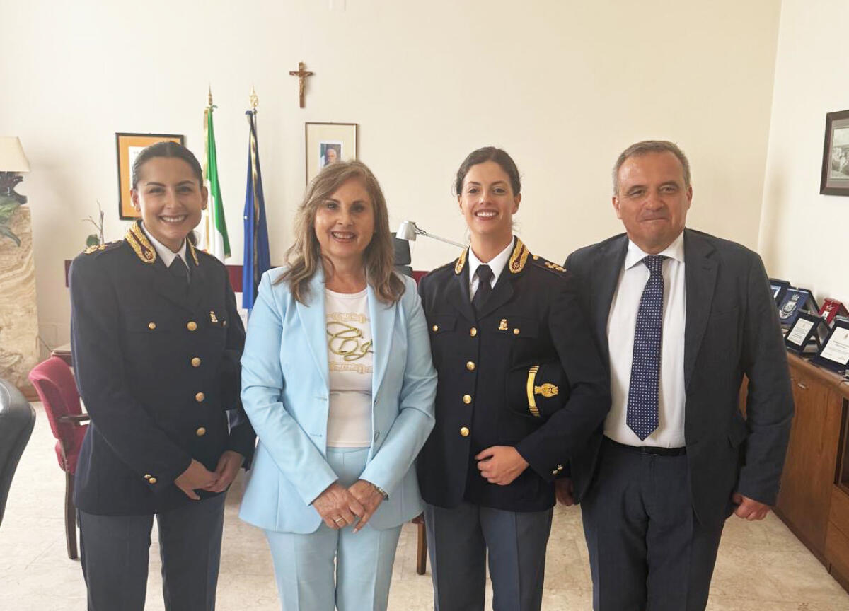 Due nuovi arrivi alla Questura di Latina: si tratta delle Funzionarie Francesca Bruni ed Angela D’Auria. - 