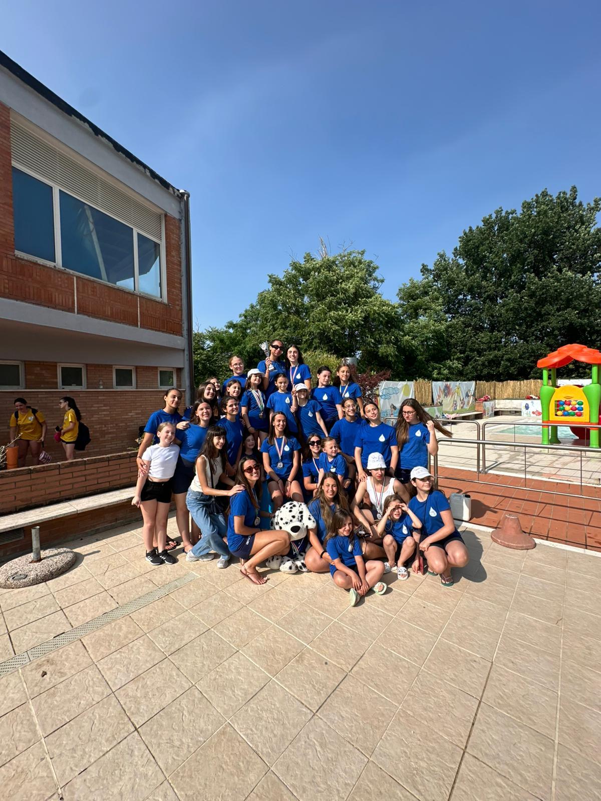 Argento nazionale per le atlete del nuoto sincronizzato dell’Aquaria - 