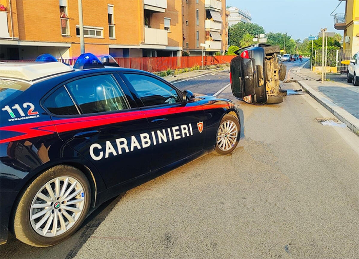 Provoca un incidente a Terracina, poi rifiuta di sottoporsi agli accertamenti etilometrici e tossicologici. - 