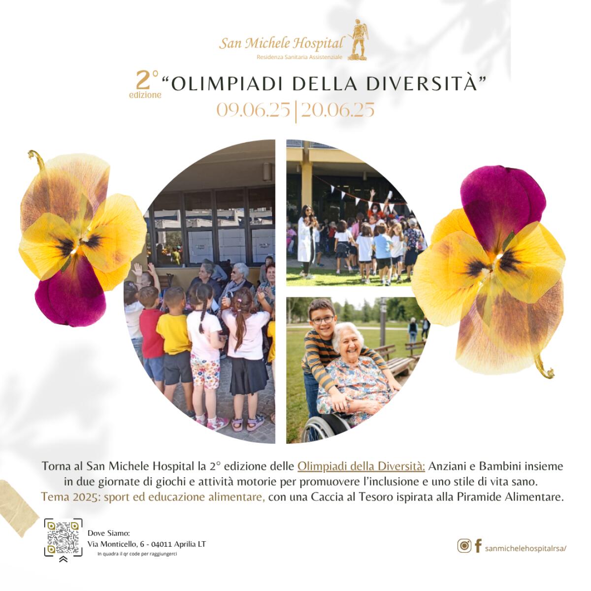 Al San Michele Hospital di Aprilia oggi le "Olimpiadi della Diversità". - 