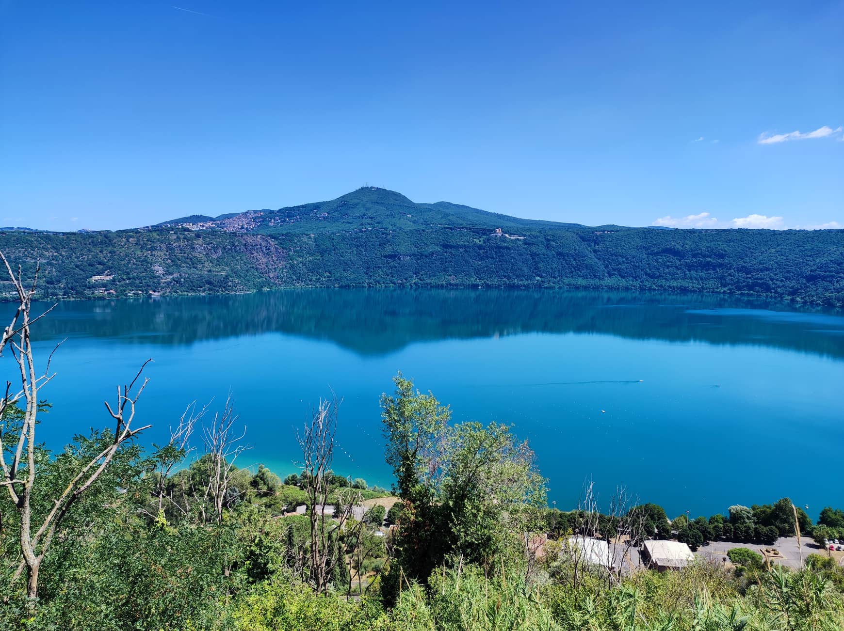 il Lago Albano a Castel Gandolfo