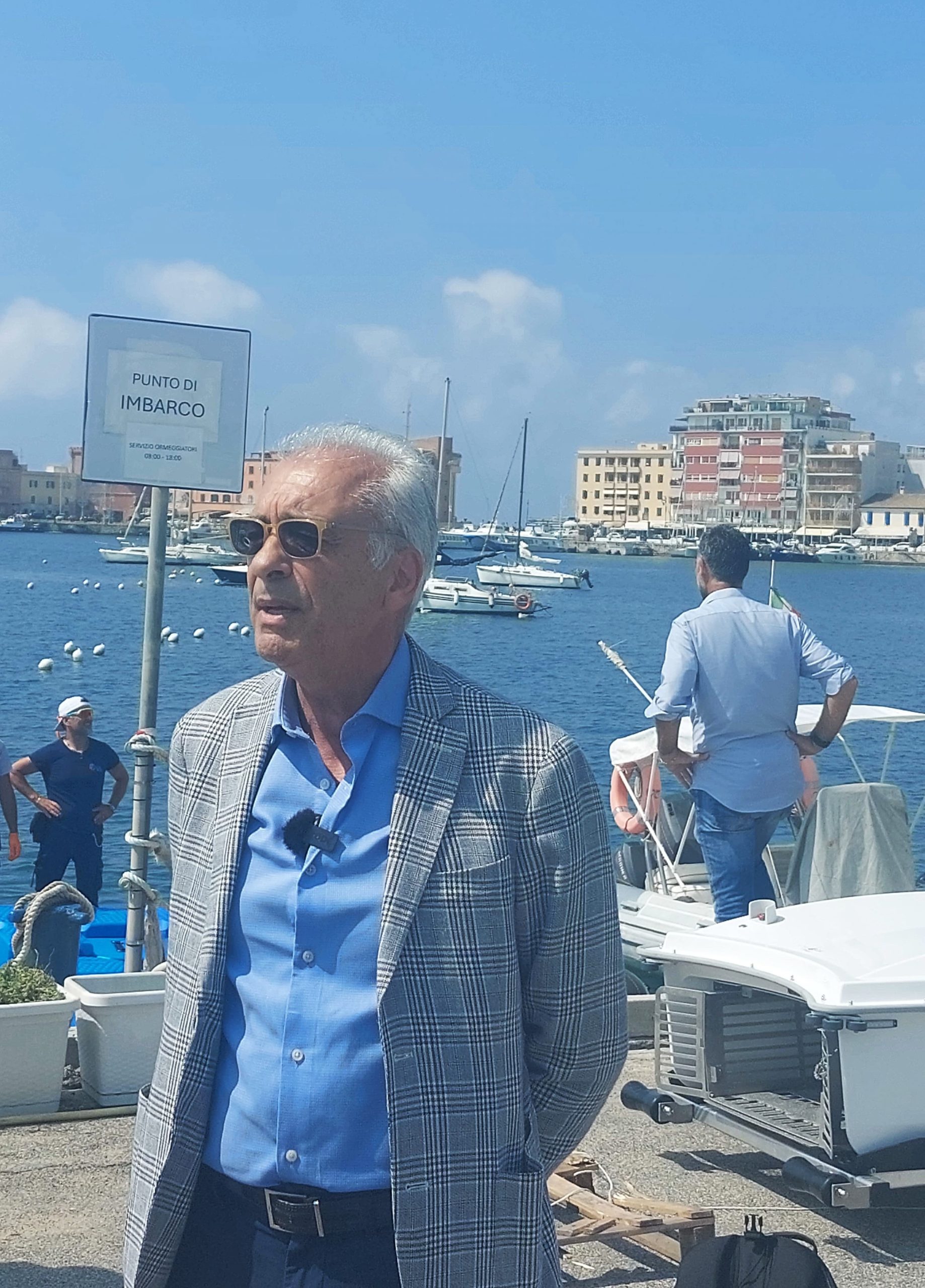 il Sindaco di Anzio, Aurelio Lo Fazio