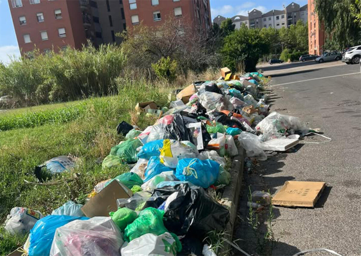 Qui c’è puzza di cadavere in putrefazione”. Ad Aprilia, in via Londra, si continua ad ammassare rifiuti in strada. - 