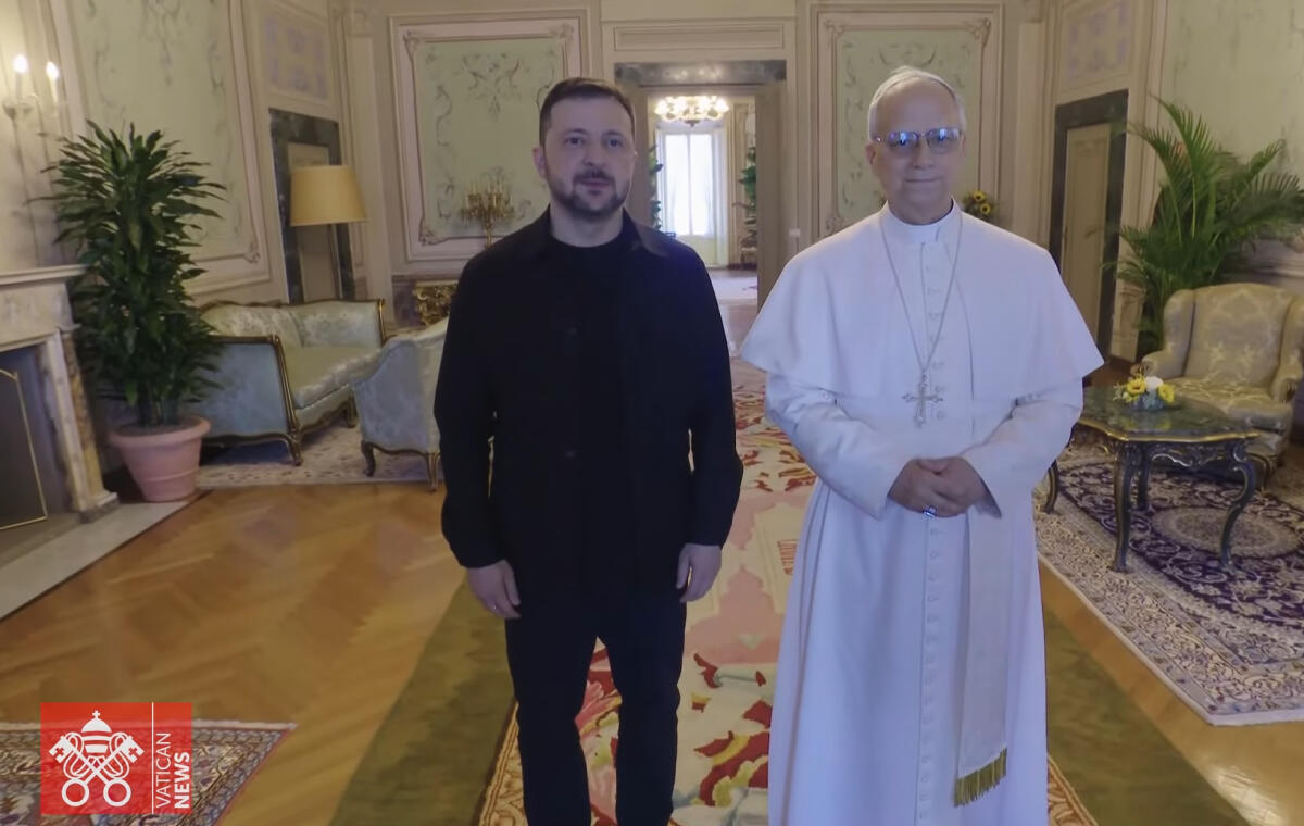 Il Papa incontra il presidente Zelensky a Castel Gandolfo - 