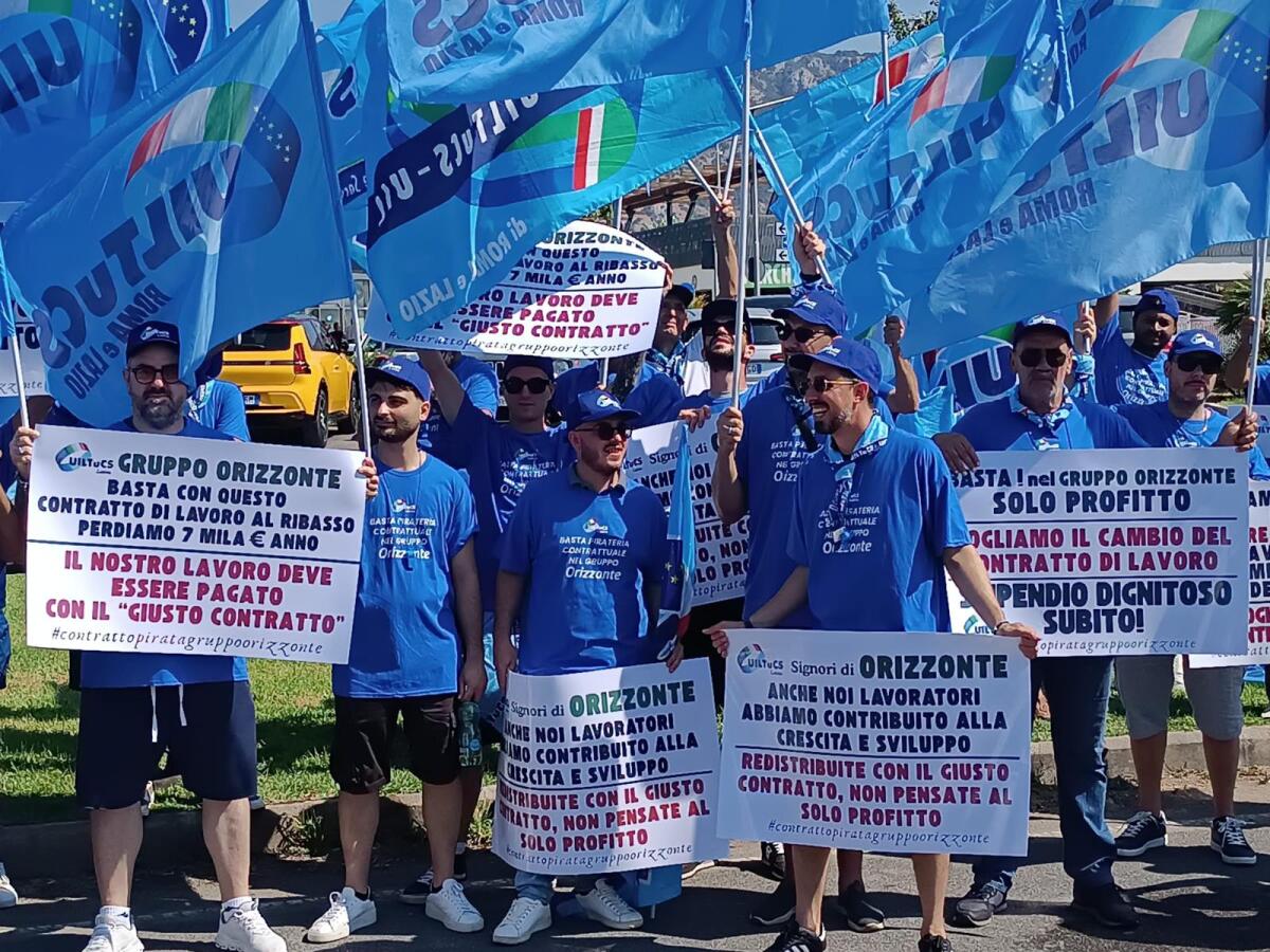 Salari al ribasso, sciopero riuscito per i lavoratori di Orizzonte - 
