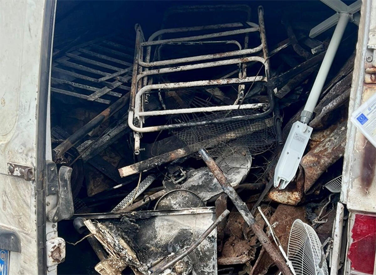 Due apriliani sorpresi a trasportare rifiuti illecitamente, denunciati. - 