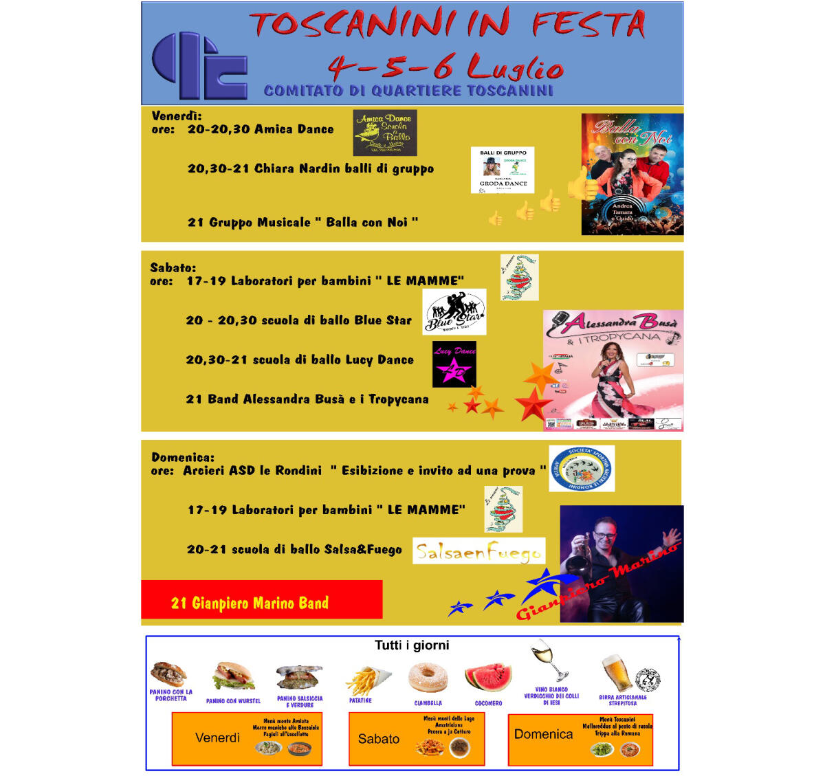 Frecce, danza e musica per Toscanini in festa - 
