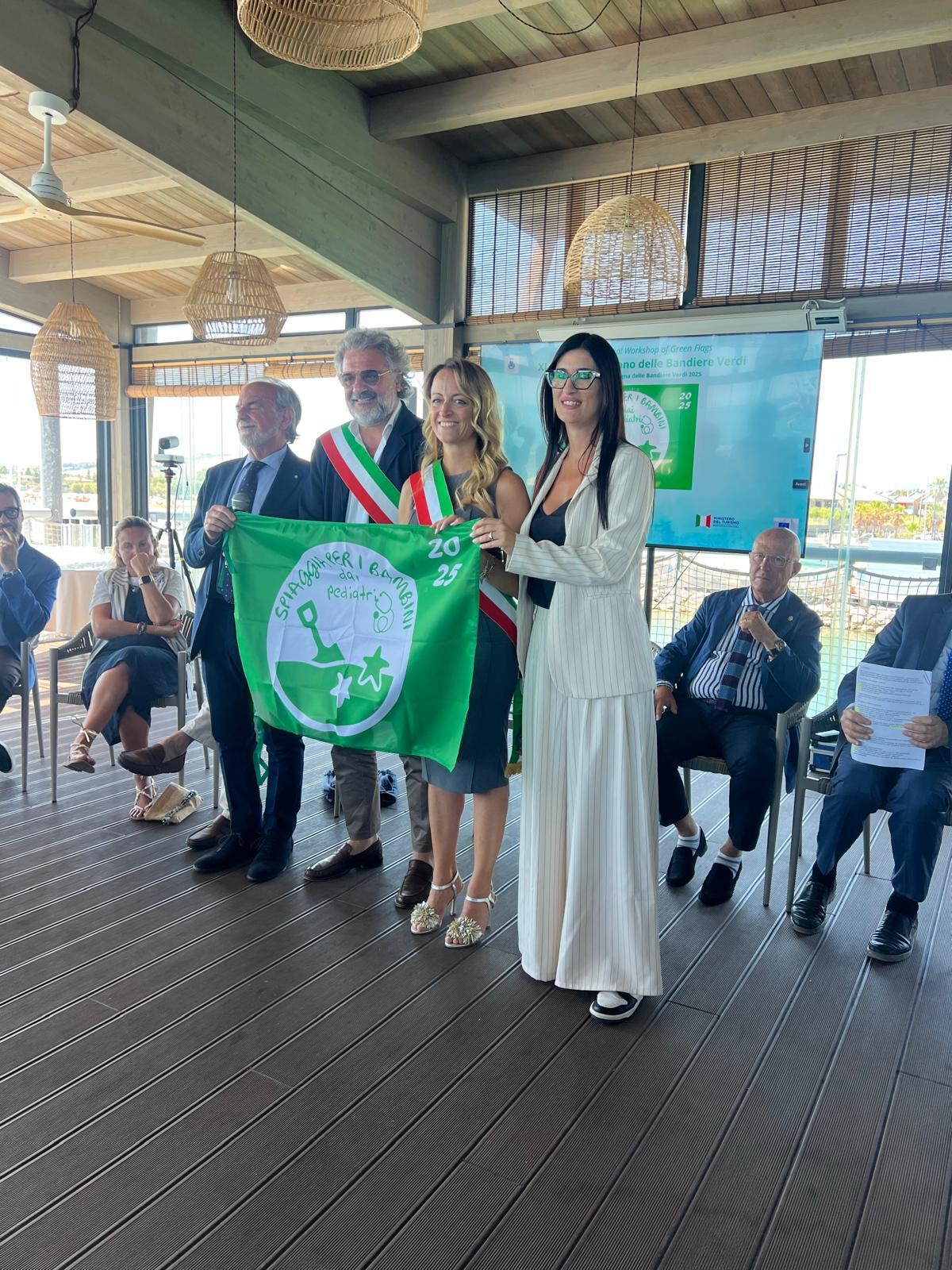 La Città di Terracina è adatta ai bimbi e ottiene di nuovo la Bandiera Verde - 