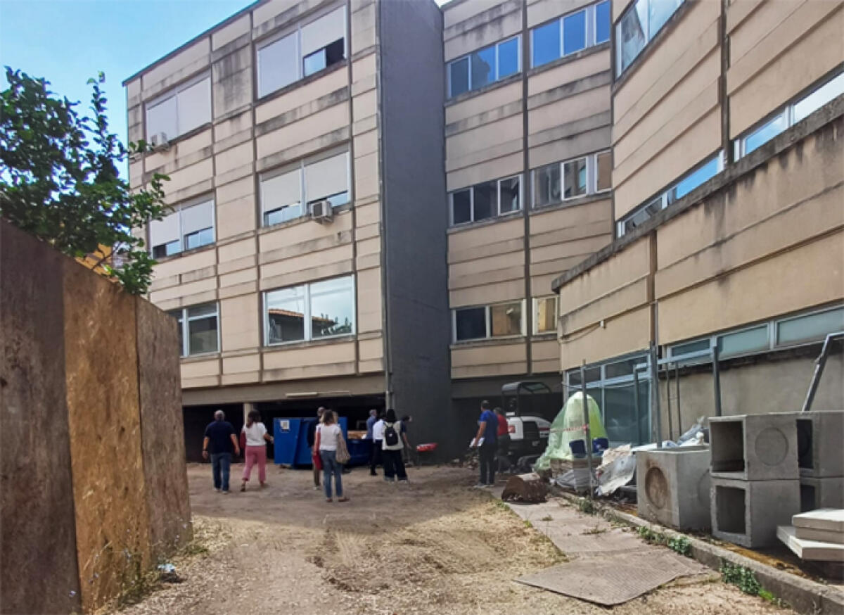 Sopralluogo della Asl e del Comune alla Casa della Salute di Sezze. - 