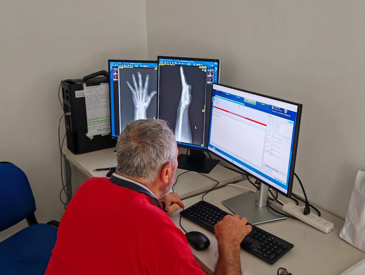 Per la prima volta a Ponza è stata fatta una radiografia - 