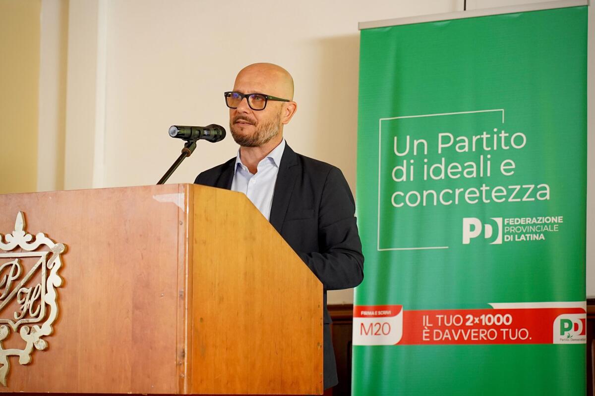 Omar Sarubbo confermato segretario provinciale del Partito Democratico di Latina - 