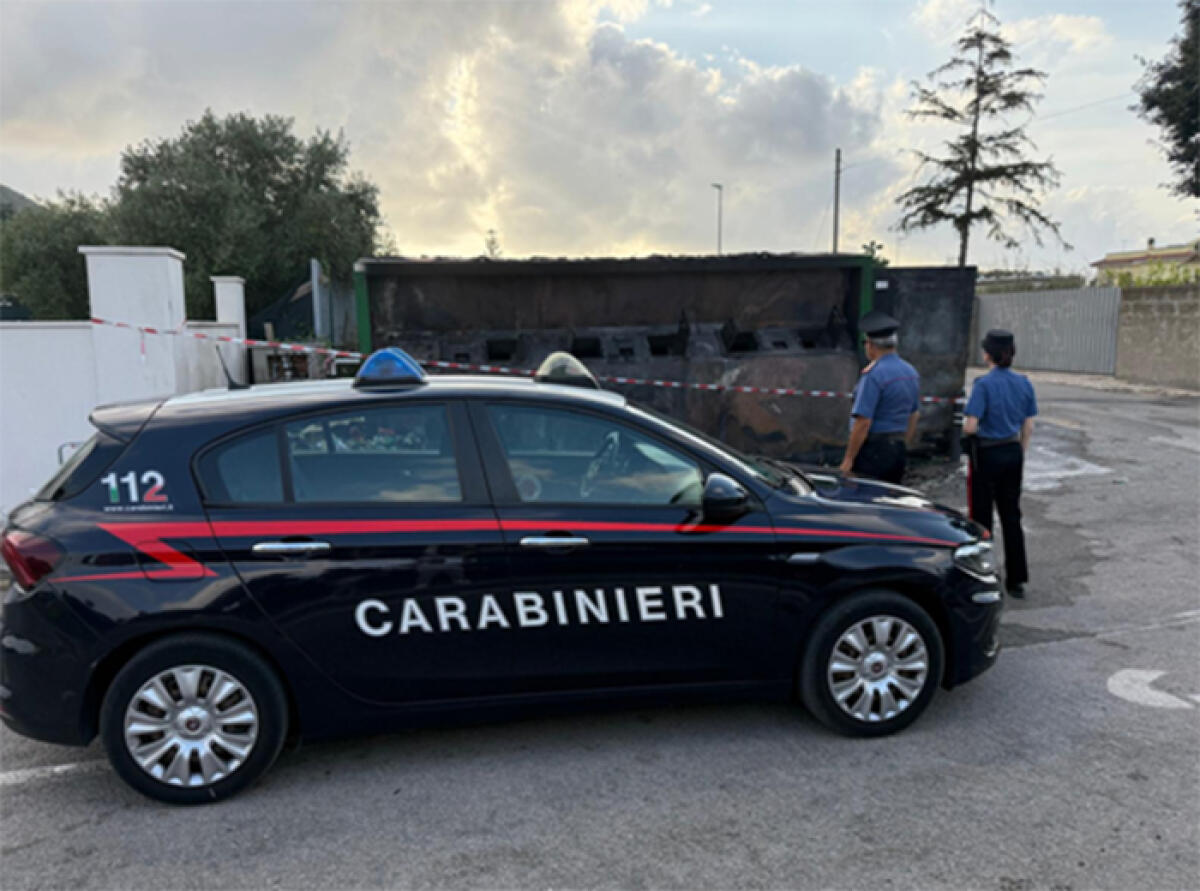 Doloso l’incendio all’isola ecologica de La Cona,  a San Felice Circeo: scatta una denuncia. - 