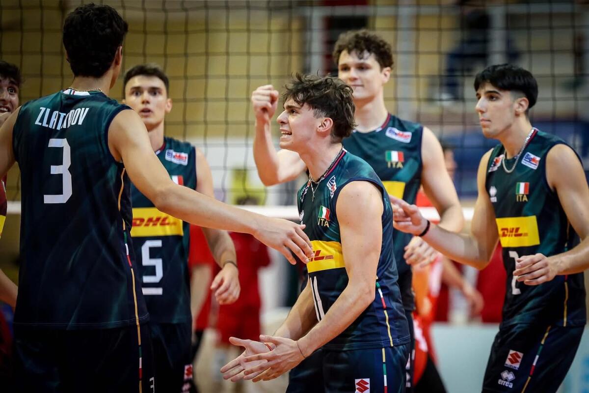 La Nazionale Italiana U22 di pallavolo a Cisterna si qualifica agli Europei - 