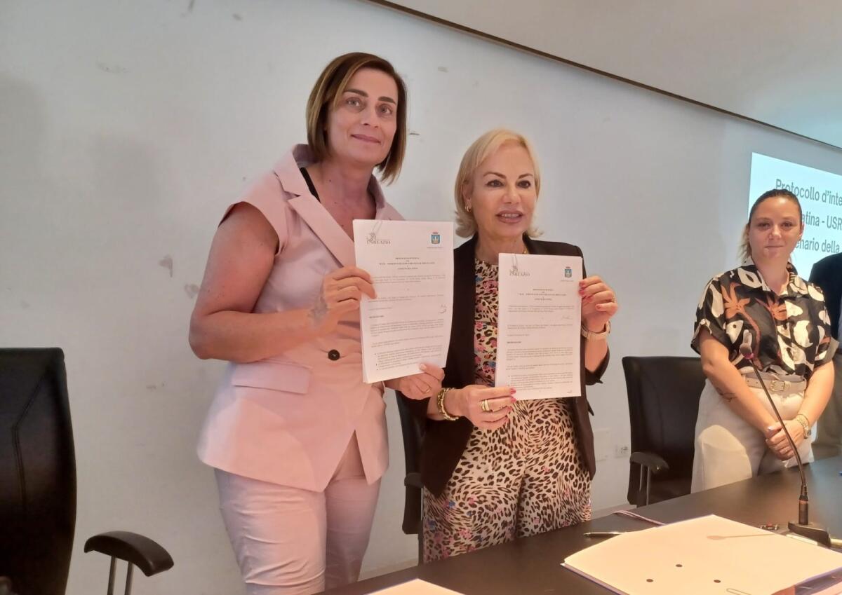 Centenario, firmato protocollo tra Comune di Latina e Ufficio scolastico regionale - 