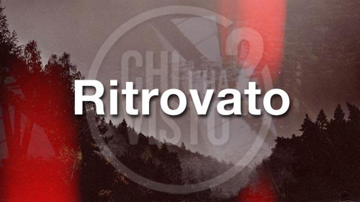 SAMUEL È STATO RITROVATO - 