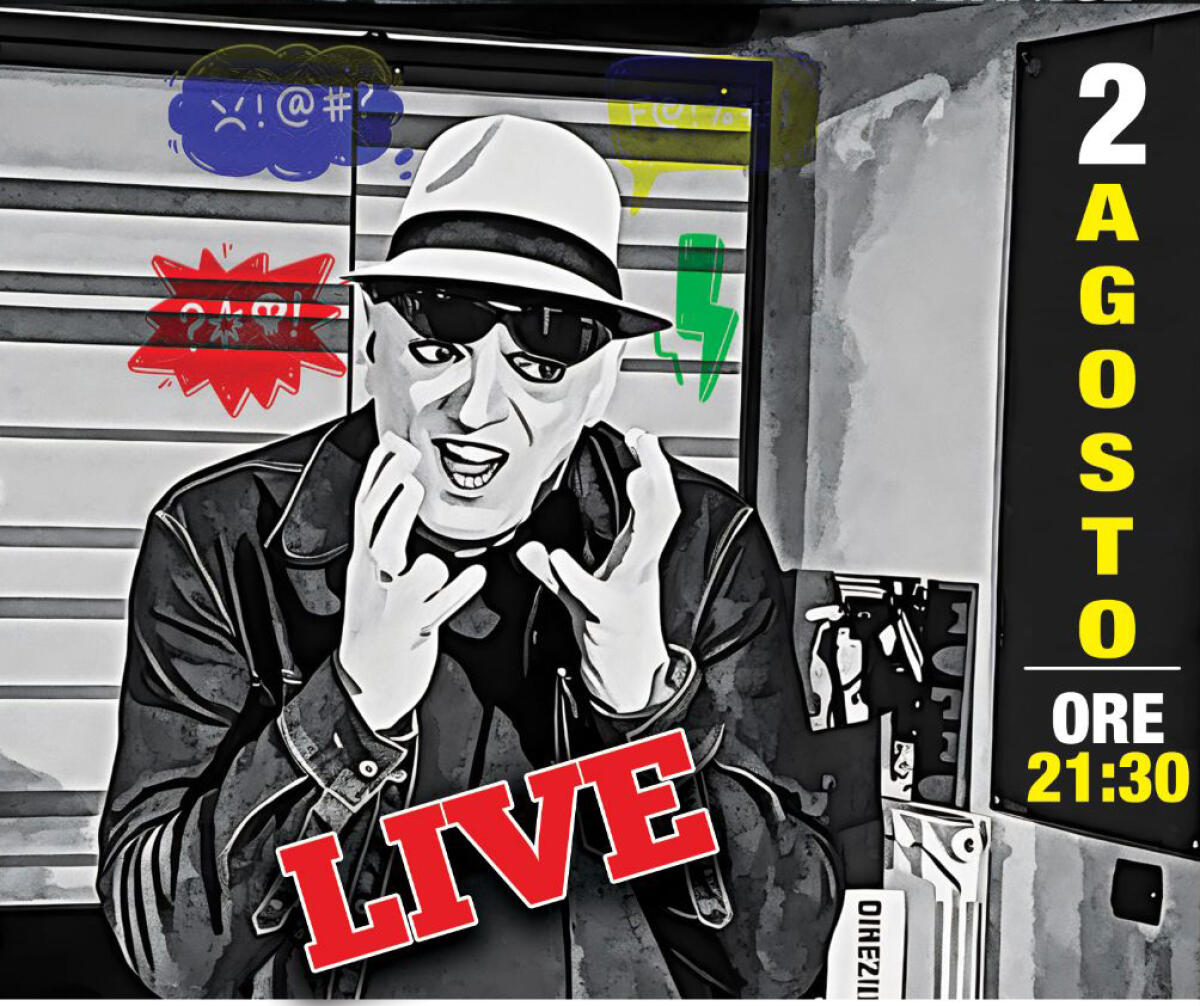 Stefano D'Orazio dei Vernice questo sabato sera in concerto a Genzano. - 