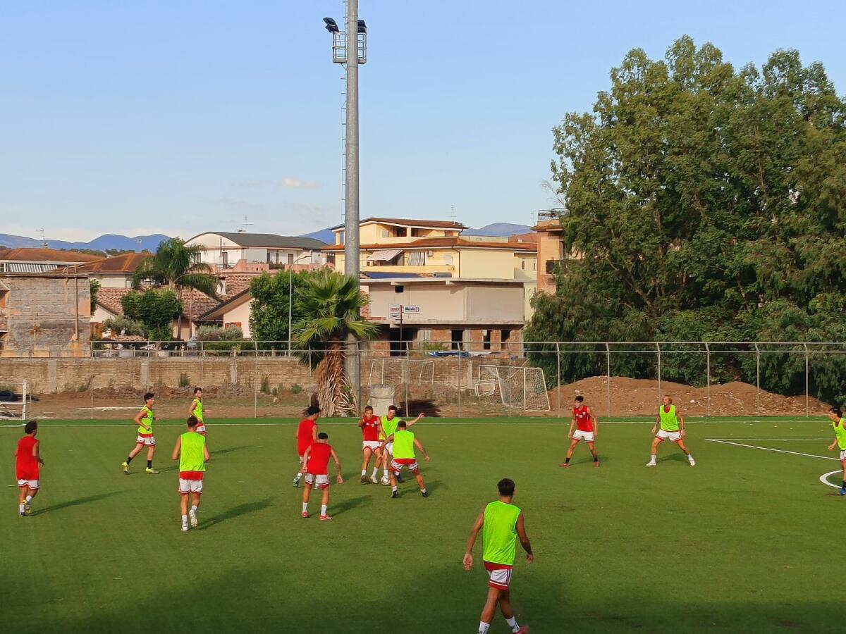 Calcio di serie D, amichevole tra l’Anzio Calcio ed il Valmontone. Si gioca ad Alatri. - 