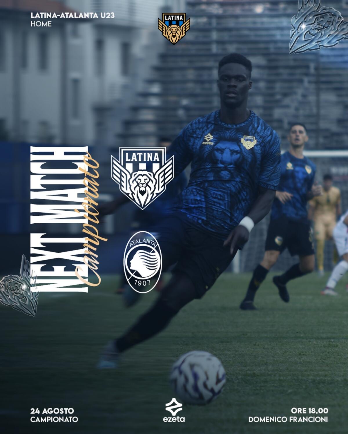 Calcio di Serie C: questa domenica inizia il campionato, Latina affronta l’Atalanta U23. - 