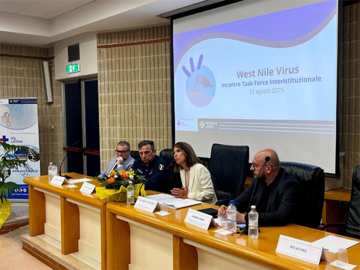 West Nile, tavolo tecnico a Latina con il Ministero della Salute. Sorveglianza e monitoraggio. - 
