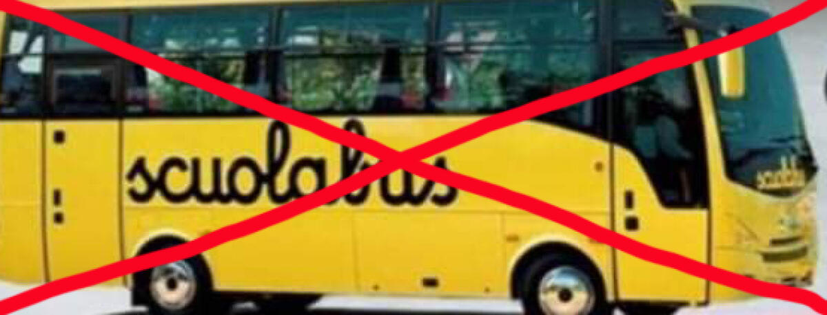 Aprilia - Scuolabus, SERVIZIO SOSPESO per chi è moroso - 