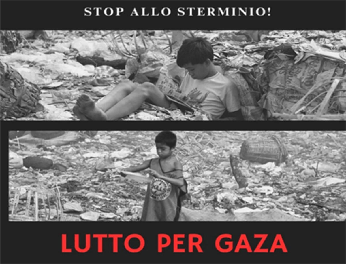 “Lutto per Gaza”, luci spente per 15 minuti. Da Aprilia un appello ad aderire all’iniziativa. - 