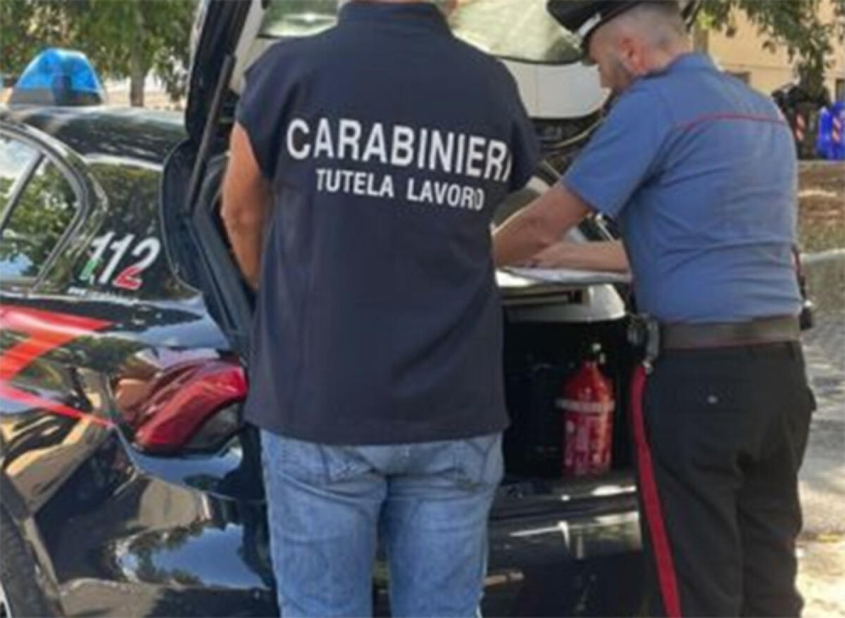 Lavoratore in nero in un negozio di Bassiano. Scatta una sanzione di 8mila euro. - 