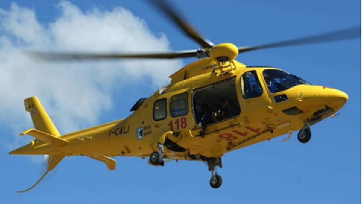 Infortunio nei campi a Pontinia, agricoltore soccorso in elicottero e condotto al Goretti. - 