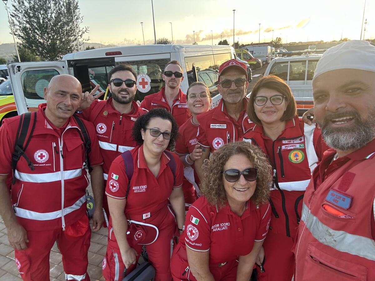 Giubileo dei Giovani, l'impegno e l'entusiasmo della CRI di Aprilia - 