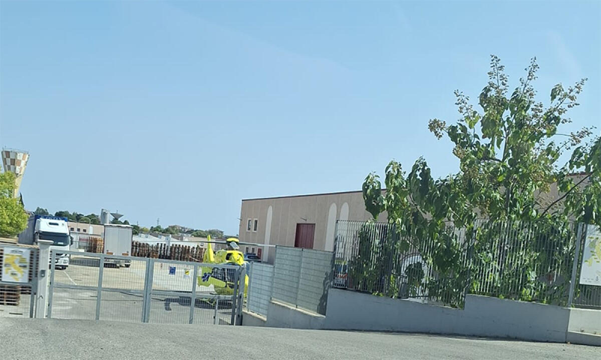 Aprilia, grave infortunio in un’azienda di via Vallelata. Autotrasportatore elisoccorso. - 