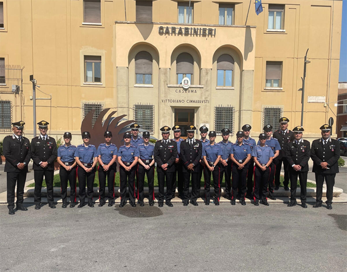 12 Allievi Marescialli Carabinieri svolgeranno il tirocinio nelle località costiere pontine. - 
