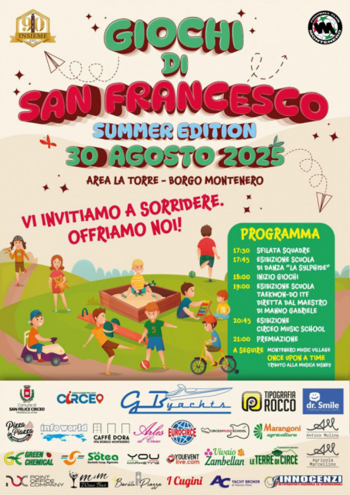 A San Felice Circeo tornano i “Giochi di San Francesco - Summer Edition”. - 