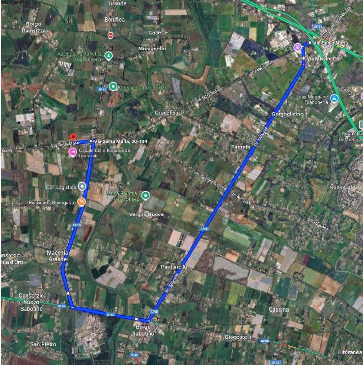 Incendio a Borgo Santa Maria, a Latina: modifica temporanea ai percorsi degli autobus. - 