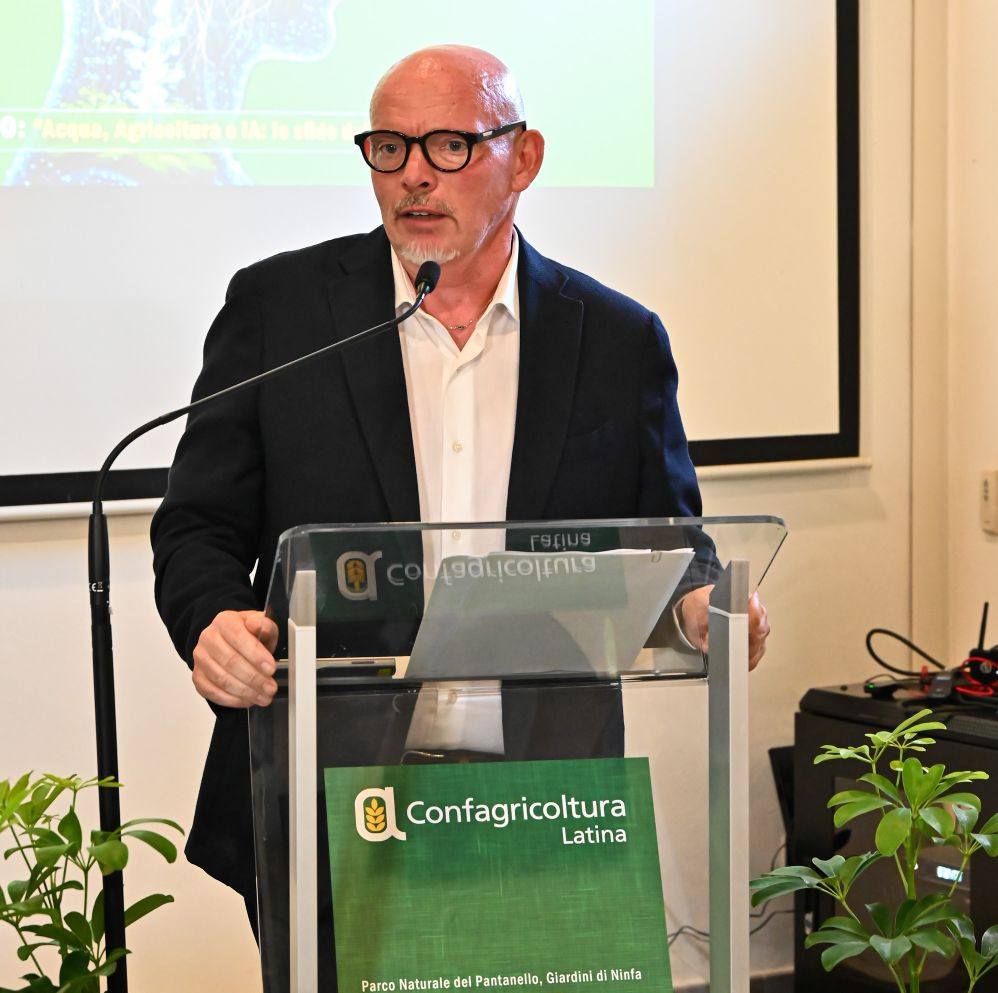 Mauro D'Arcangeli della Confagricoltura Latina