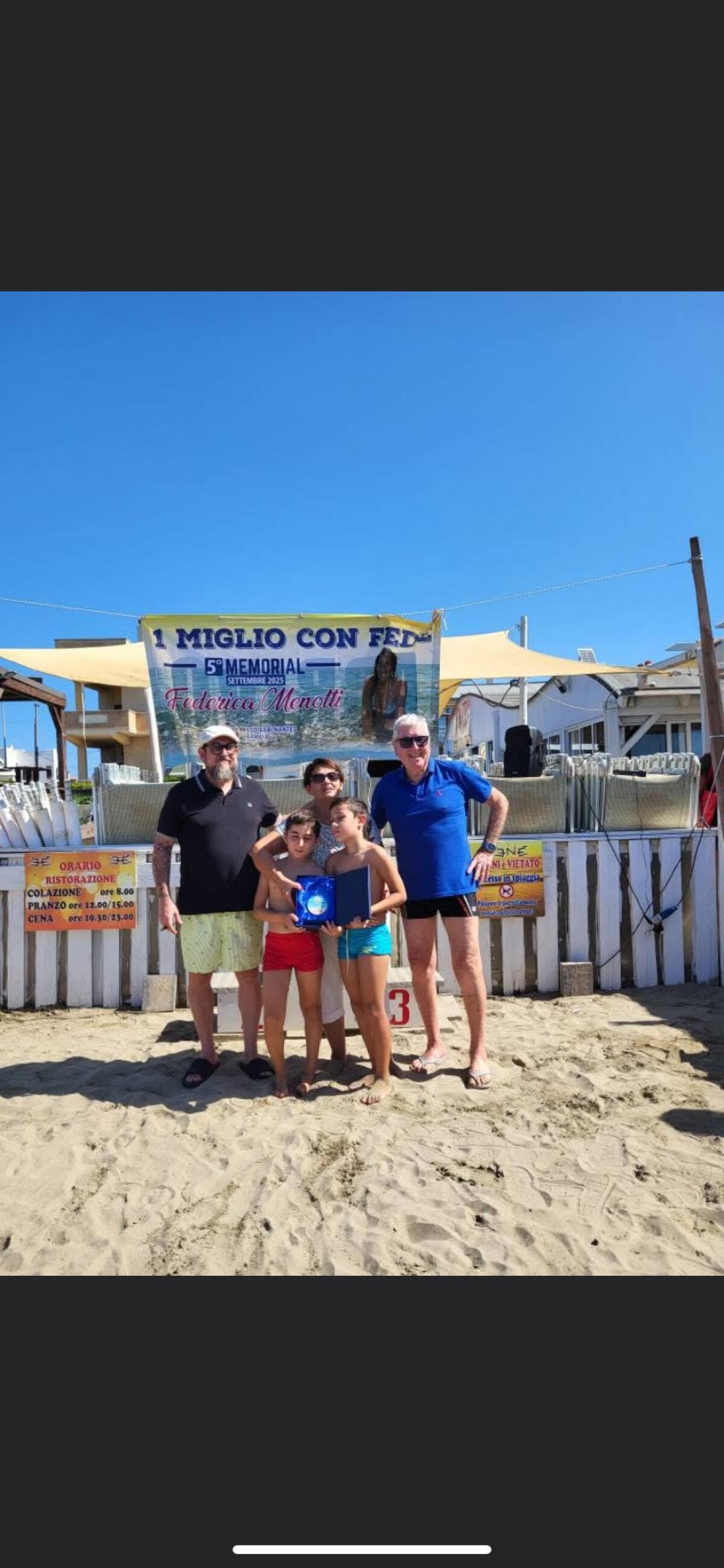 Ad Ardea una giornata di sport per ricordare Federica Menotti di Aprilia - 