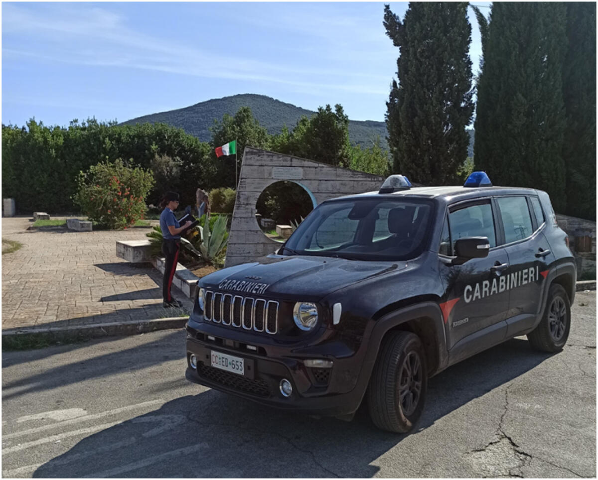 Danneggia monumento ai caduti e tenta la fuga, denunciato - 