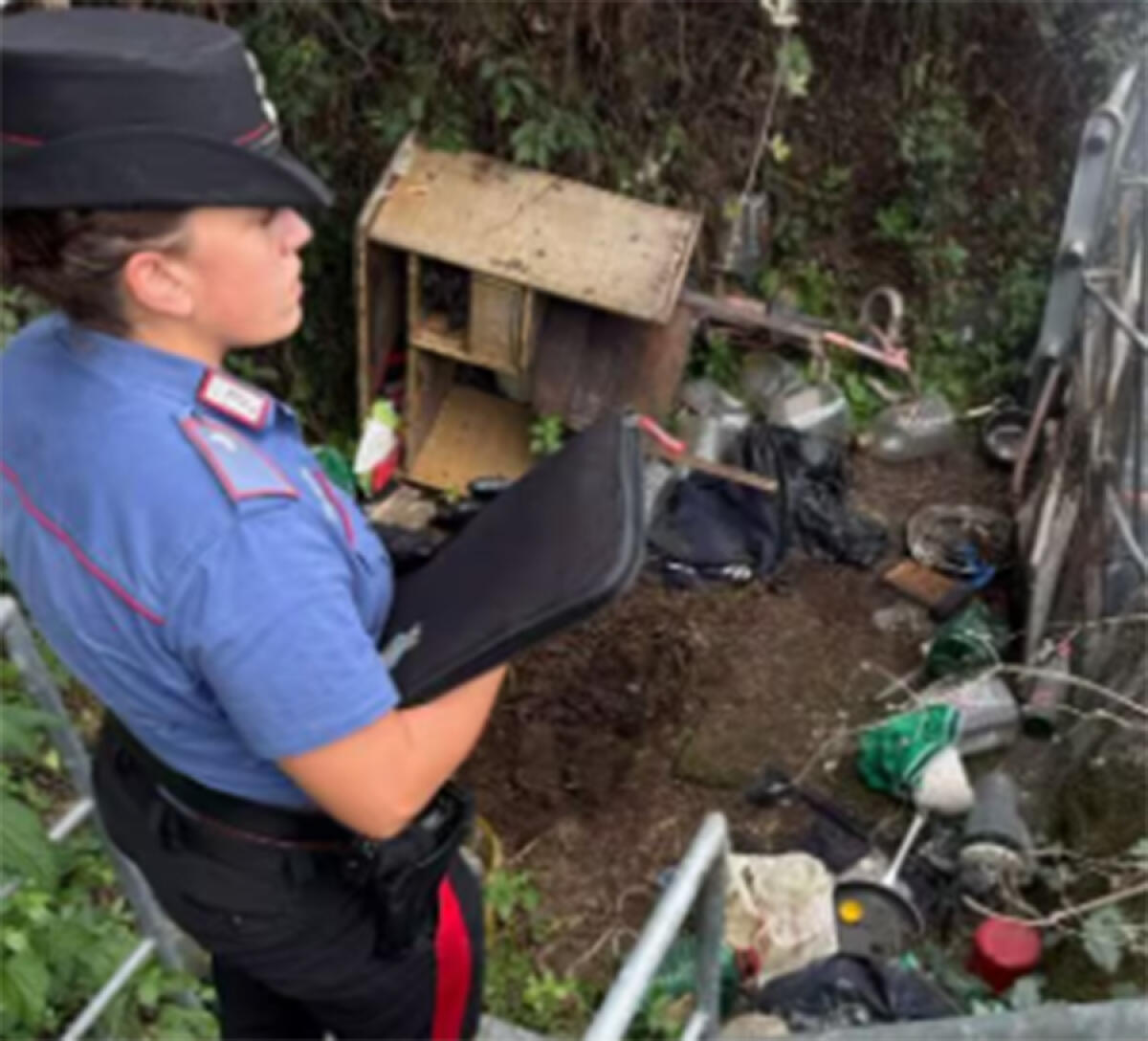 Appicca il fuoco vicino alla ferrovia, arrestato - 