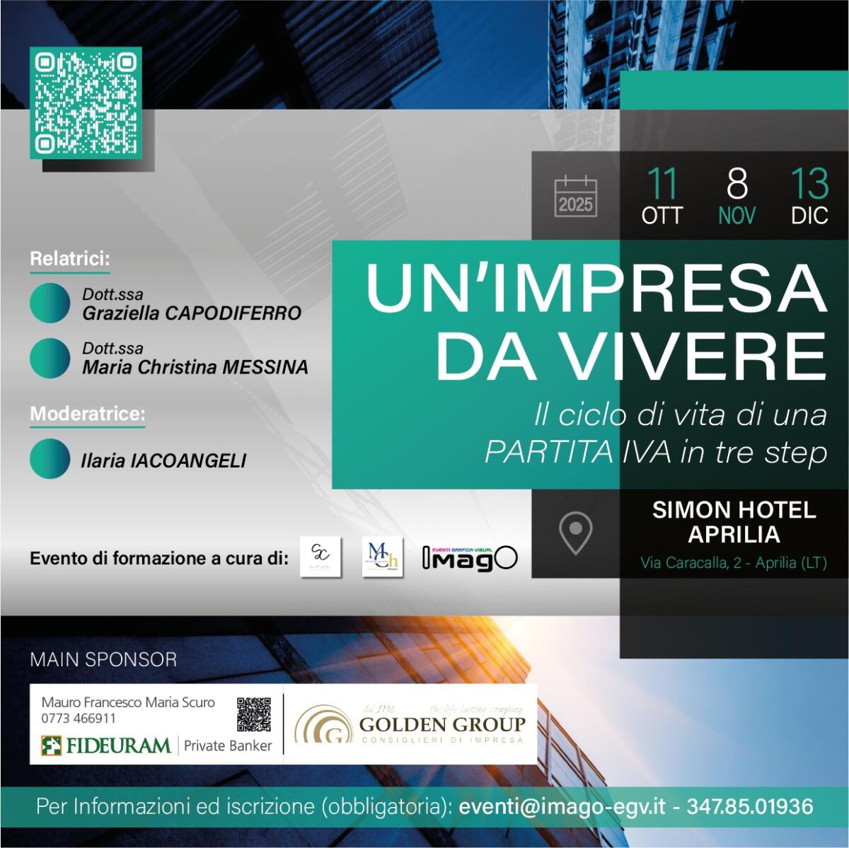 Che impresa fare impresa: arriva IL CICLO DI UNA PARTITA IVA IN TRE STEP per passare dall'idea al successo - 