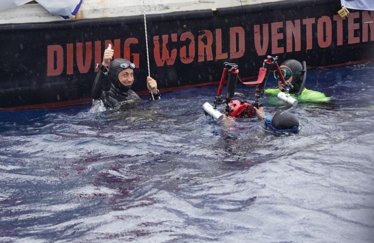 A Ventotene l’oro è sott’acqua: nuovi record nell'apnea per Cianfoni, Colanero e Pagani - 