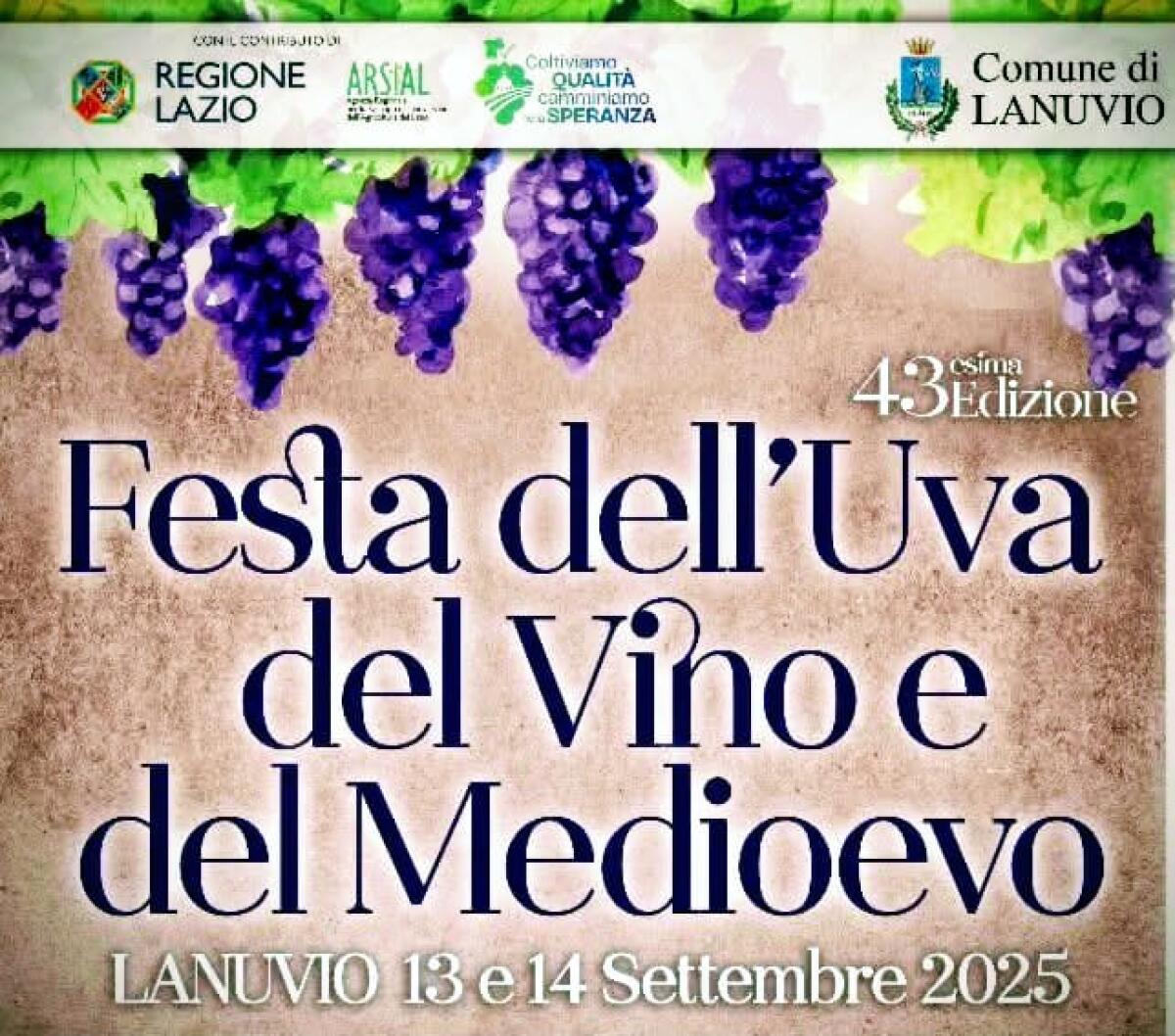 Un fine settimana di uva, vino e Medioevo a Lanuvio - 