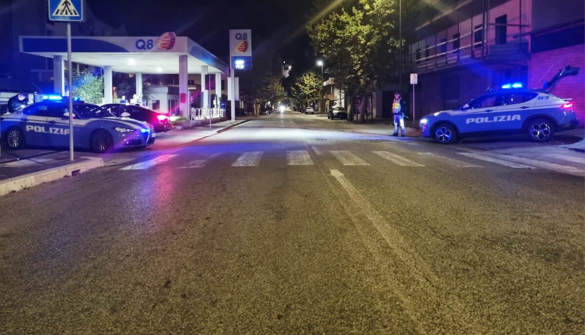 Controlli straordinari della Polizia ad Itri, nel sud pontino. - 