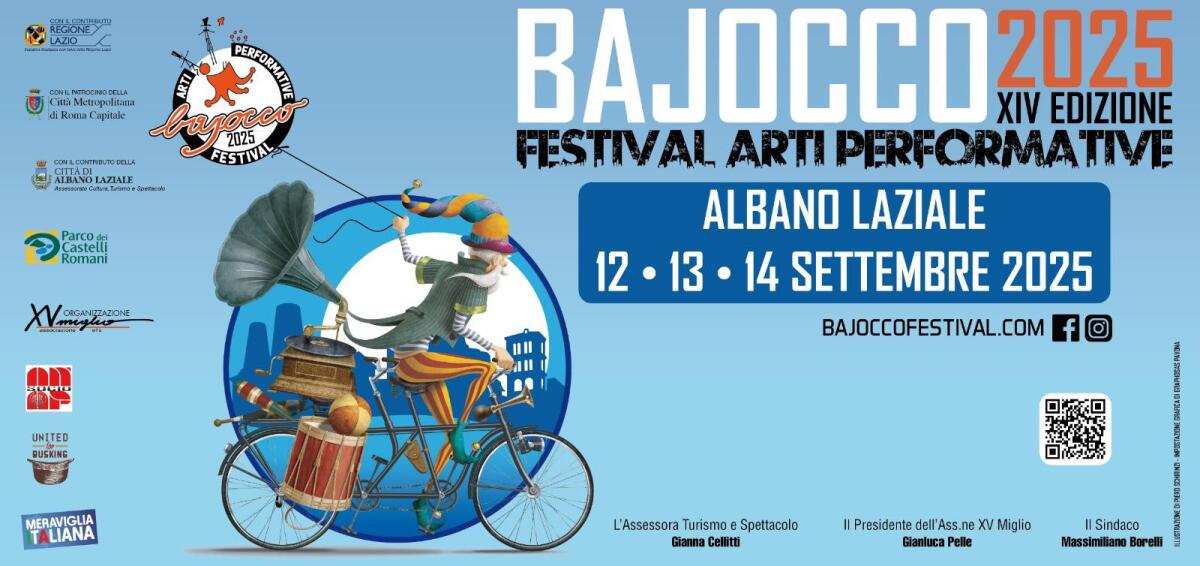“Bajocco Festival” questo fine settimana ad Albano il tradizionale festival delle arti performative. - 