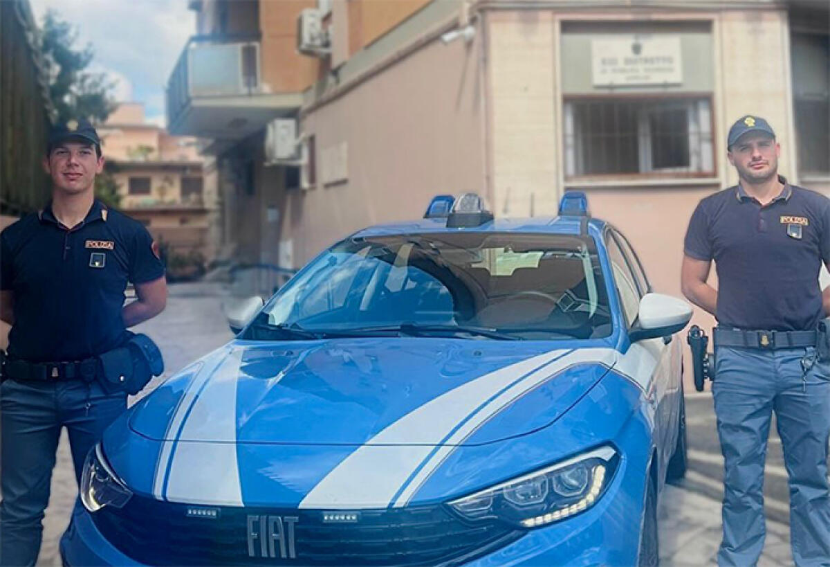 La vita di un neonato, che stava soffocando, salva grazie alla prontezza della Polizia. - 