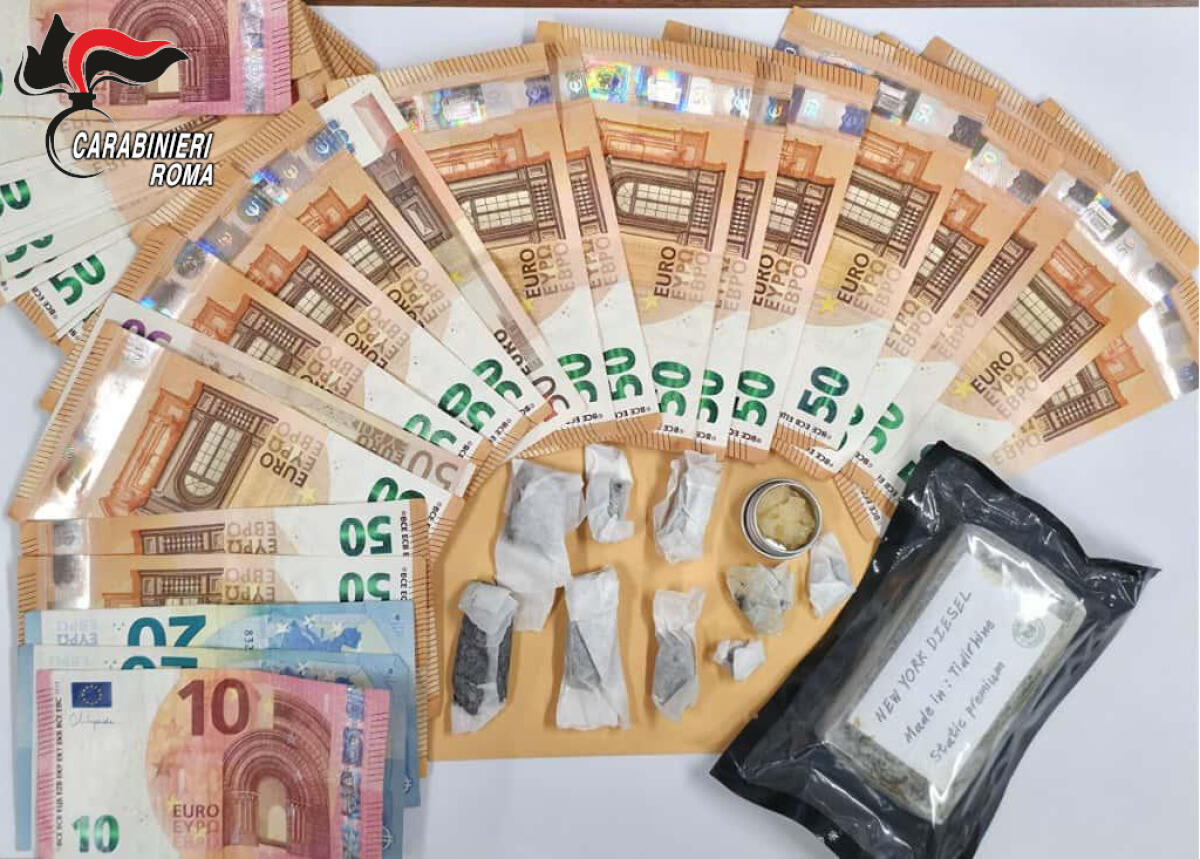 Sorpreso con hashish e Wax, 39enne arrestato dai carabinieri di Castel Gandolfo - 