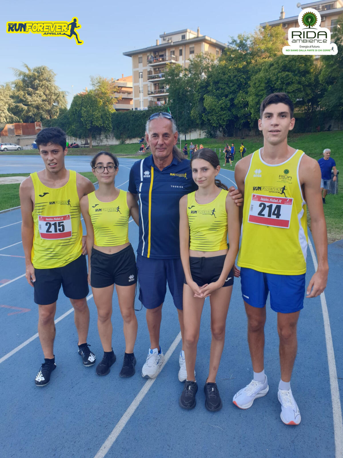 Nuovo inizio di stagione 2025-26 per gli atleti della Runforever Aprilia - 