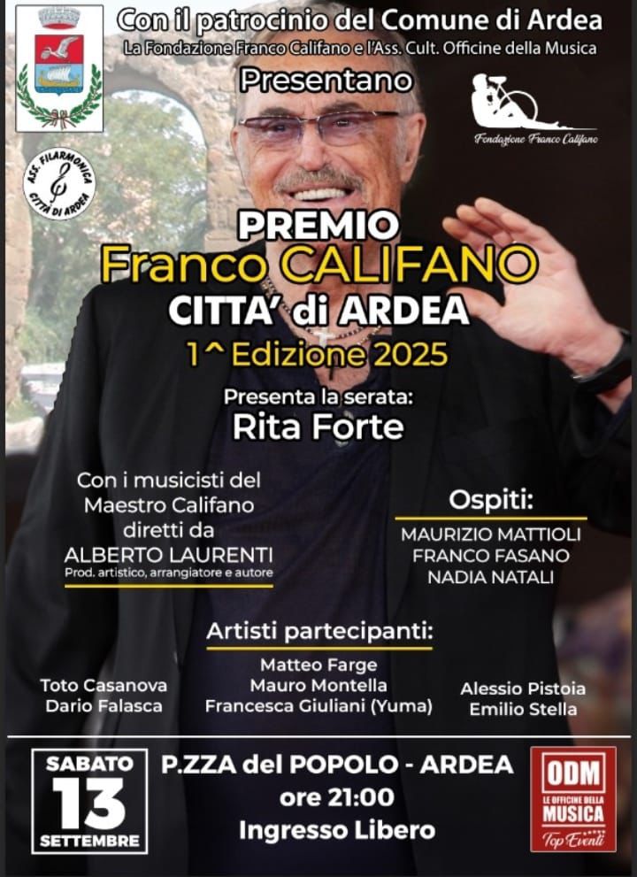 la locandina dell'evento