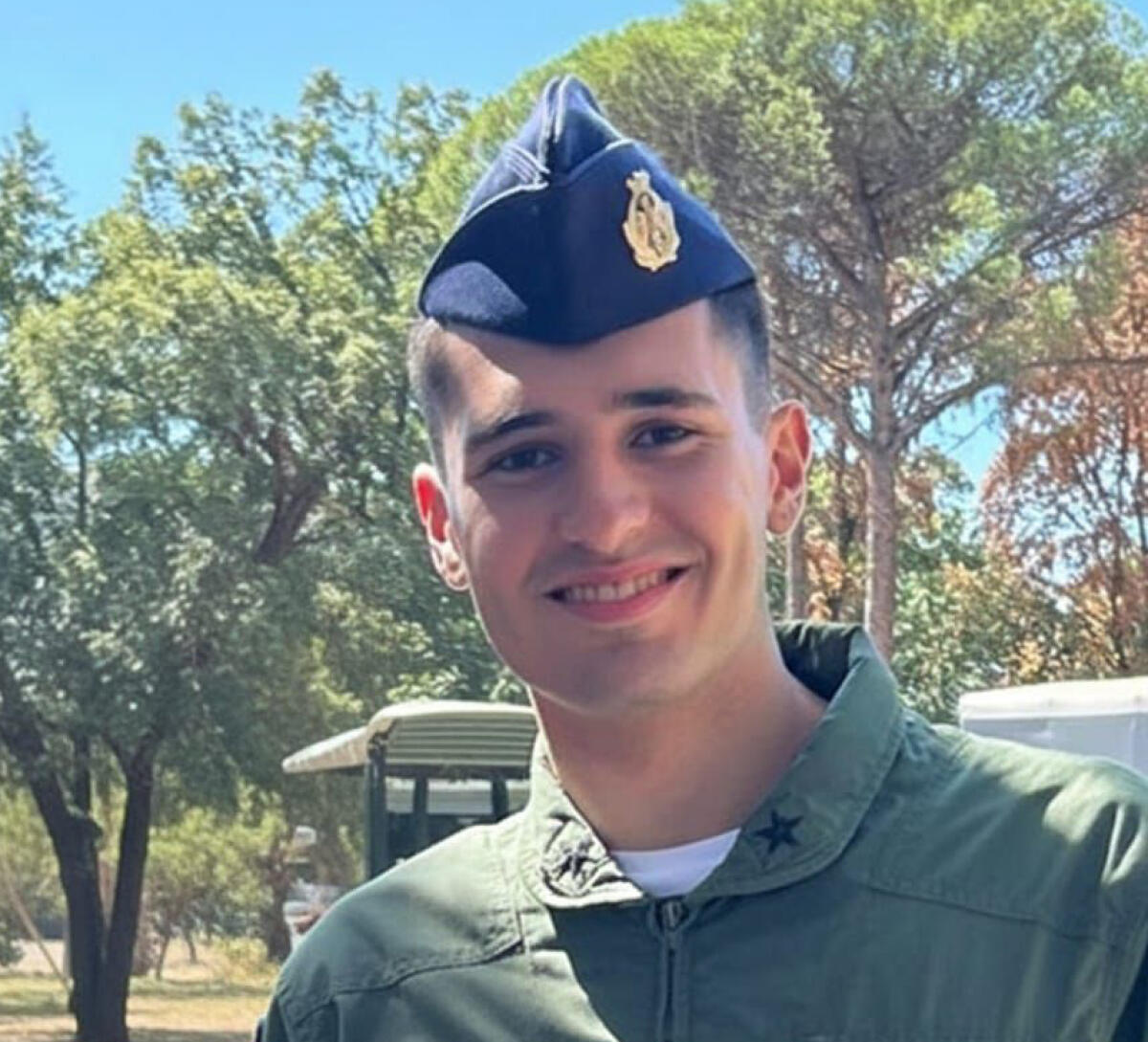 Aereo precipitato a Sabaudia, l’allievo Nucheli riceve il brevetto di pilota militare - 