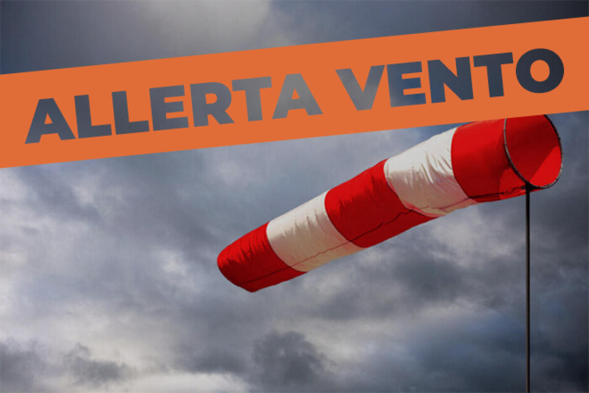Allerta meteo gialla per il vento nelle prossime ore nel Lazio. - 